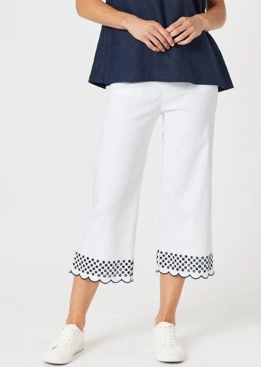 Load image into Gallery viewer, Gordon Smith Womens Scallop Hem Pant
