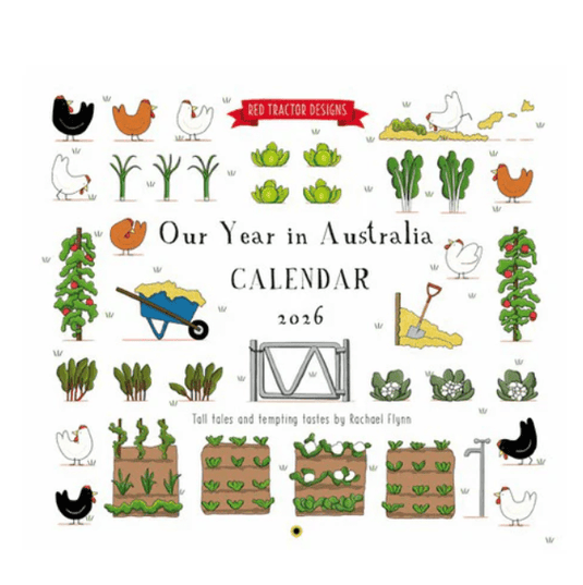 Red Tractor 2026 Calendar - Our Year in Australia