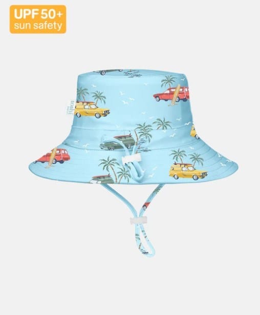 Load image into Gallery viewer, Toshi Kids Swim Sunhat Paradise
