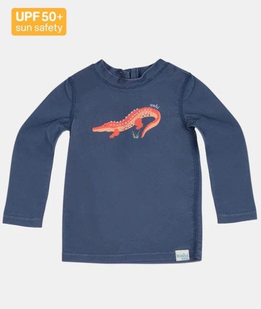 Toshi Boys Swim Rashie Long Sleeve Splash