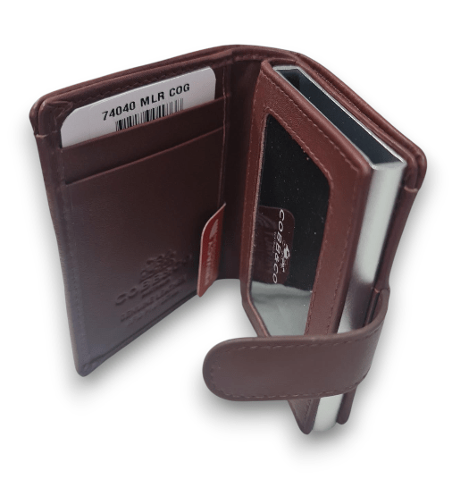 Cobb & Co Mens Anti-Theft Technology Genuine Leather Wallets