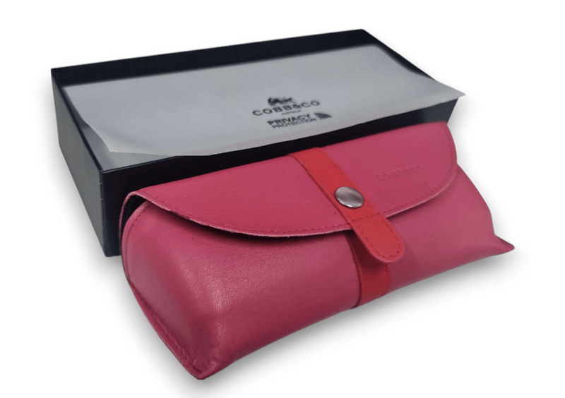 Load image into Gallery viewer, Cobb &amp; Co Mens Iris Anti-Theft Technology Leather Glasses Holder
