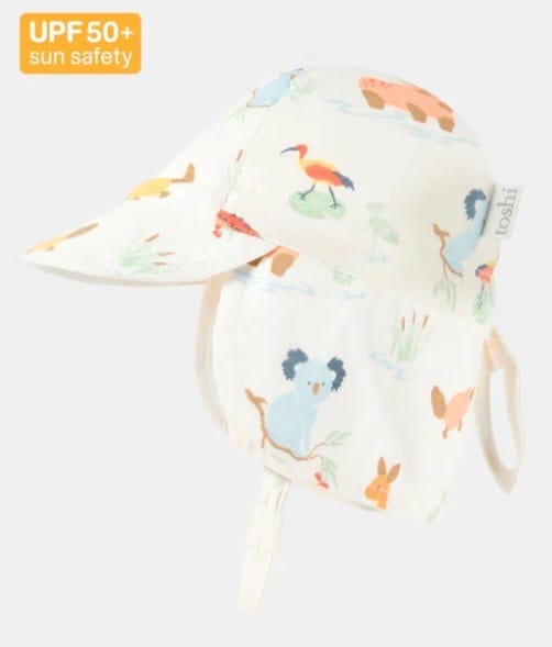 Load image into Gallery viewer, Toshi Kids Flap Cap Down Under
