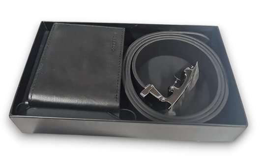 Cobb & Co Mens Combo Leather Built & Wallet Gift Pack