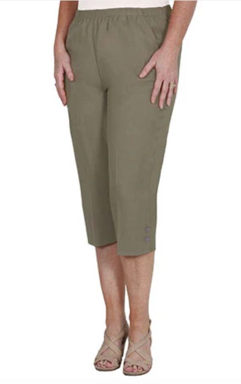 Load image into Gallery viewer, Jillian Womens Classic Knickerbocker Pant - Silver
