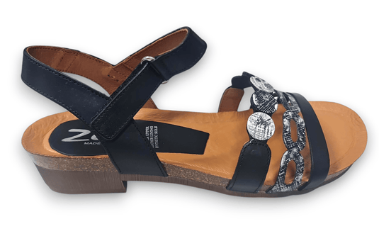 Zeta Womens Idalia Sandal - Black