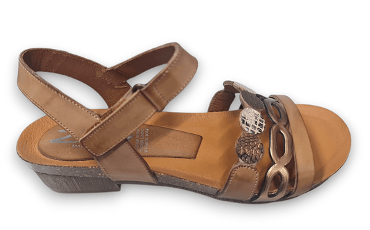 Zeta Womens Idalia Sandal - Brown