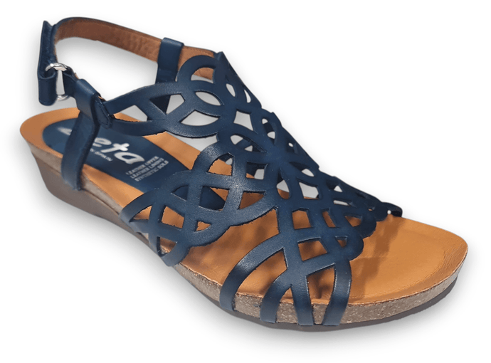 Zeta Womens Izabel Sandal - Navy