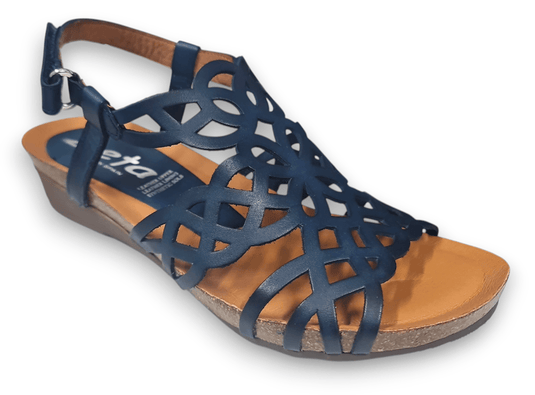 Zeta Womens Izabel Sandal - Navy