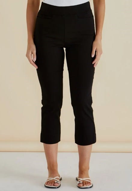 Betty Basics Womens Crop Bengaline Pant