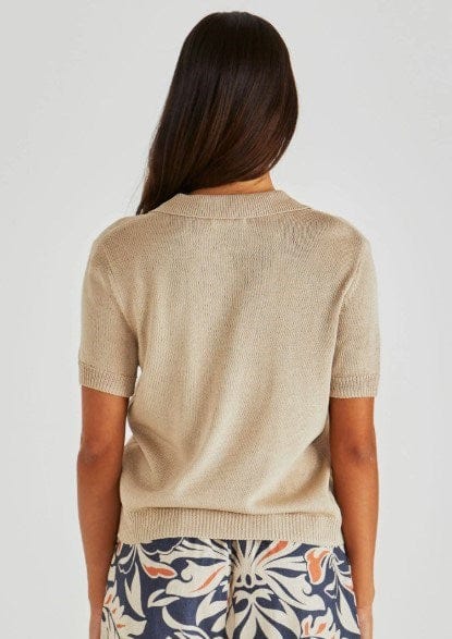 Load image into Gallery viewer, Sass Womens Abbie Knit Polo

