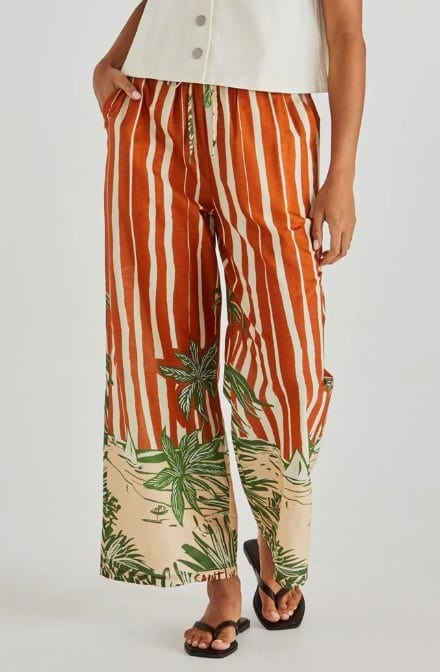 Sass Womens Mina Elasticated Pant