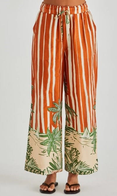 Sass Womens Mina Elasticated Pant