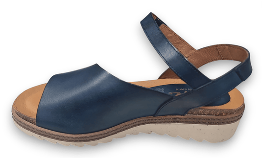 Zeta Womens Lena Sandal - Navy