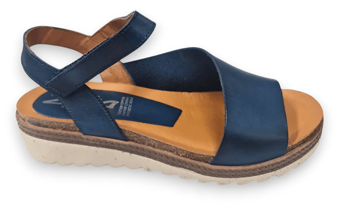 Zeta Womens Lena Sandal - Navy