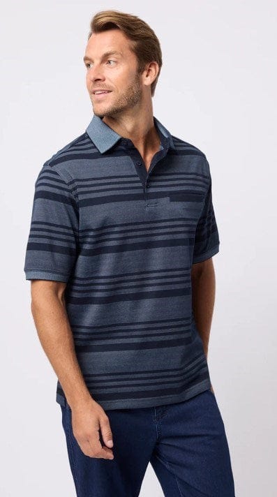 Load image into Gallery viewer, Breakaway Mens Ryle Micro Prima Polo
