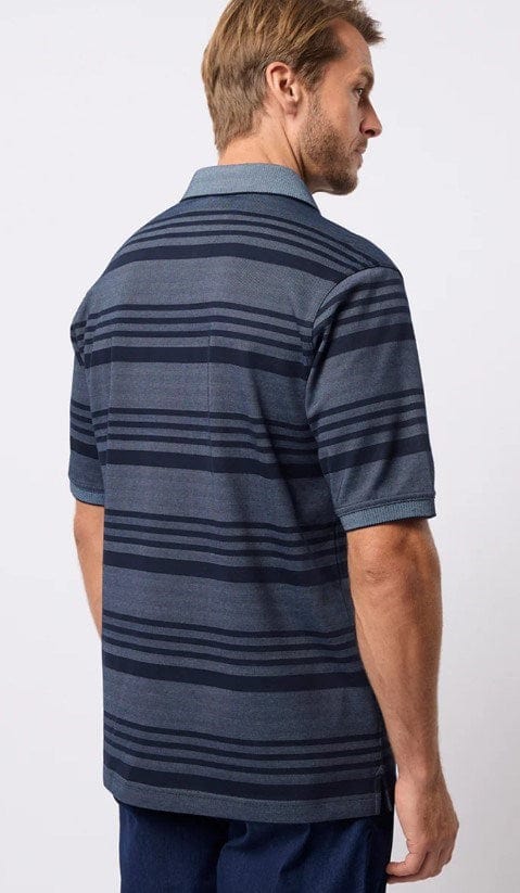 Load image into Gallery viewer, Breakaway Mens Ryle Micro Prima Polo
