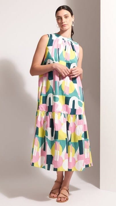 Load image into Gallery viewer, Foil Womens To The Max Dress - Spectrum
