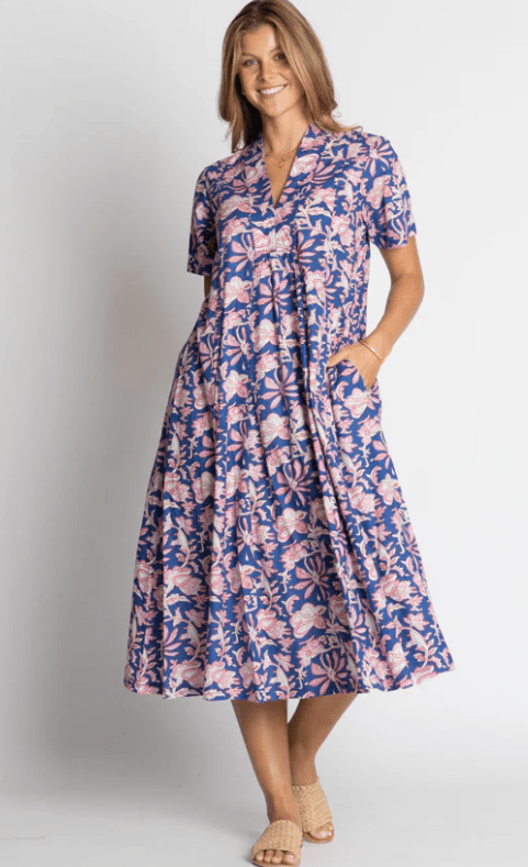 Ibisa Womens Tennessee Midi Dress