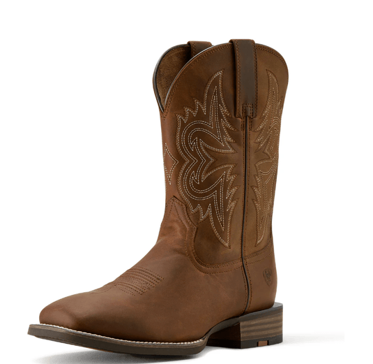 Ariat Mens Western Big Rig Distressed Brown Boots