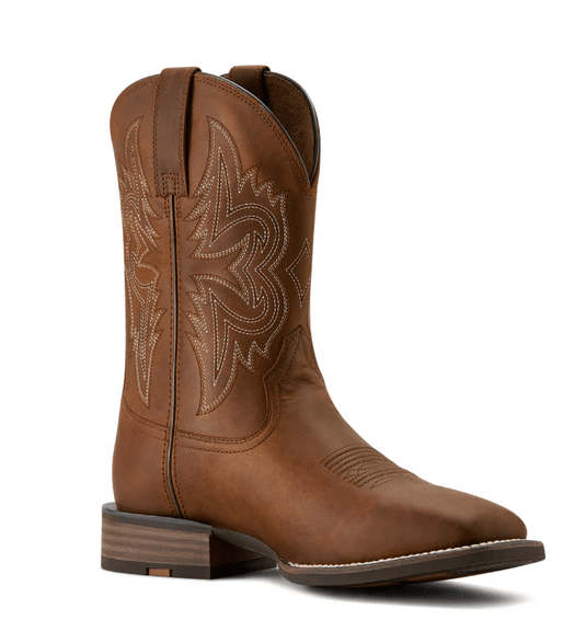 Ariat Mens Western Big Rig Distressed Brown Boots