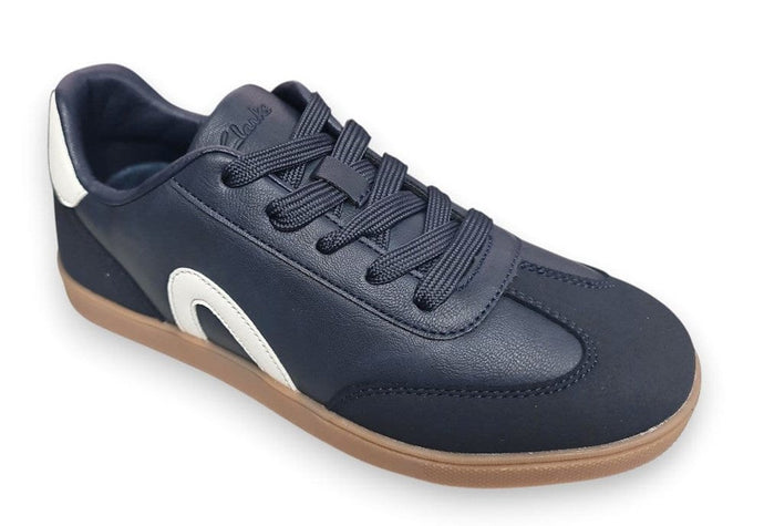 Clarks Kids Jasper Senior Sneakers - Navy