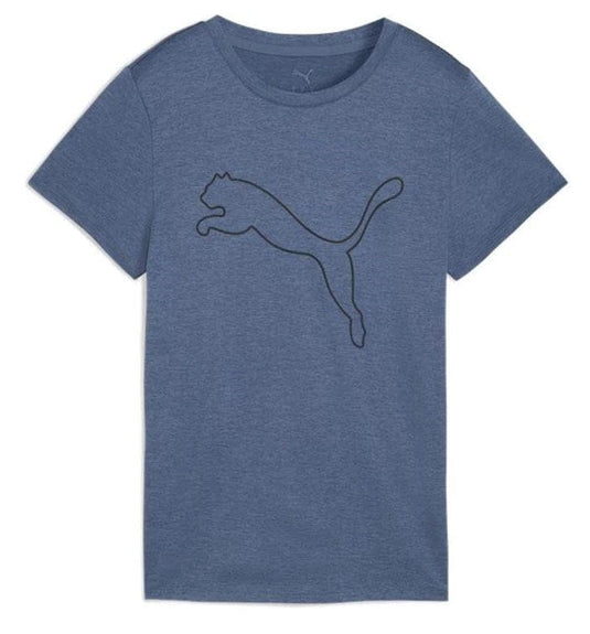 Puma Womens Essential Heather Logo Tee