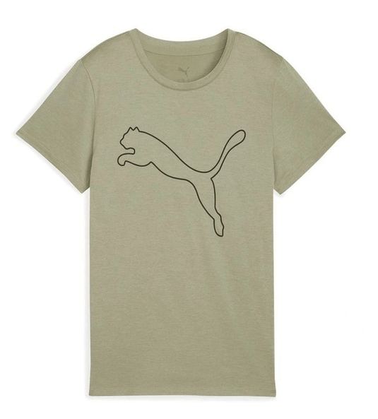 Puma Womens Essential Heather Logo Tee