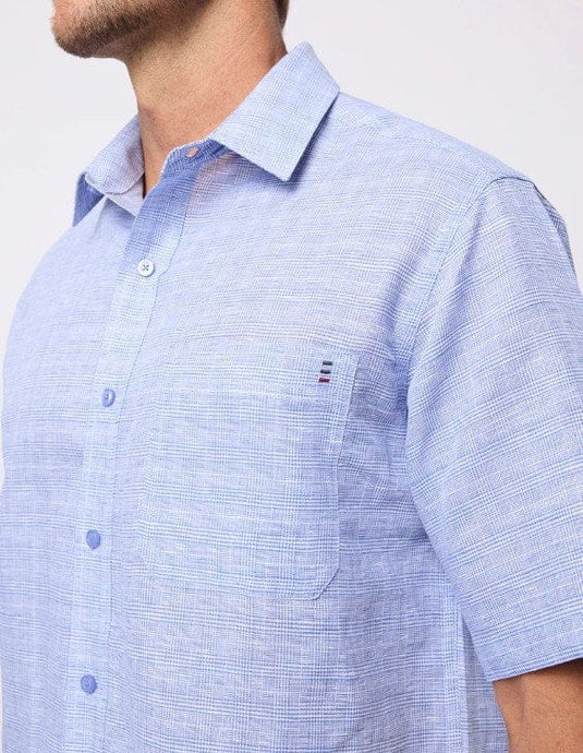Breakaway Mens Foster Linen Shirt