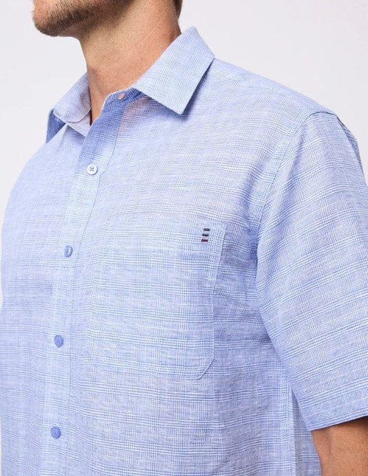 Breakaway Mens Foster Linen Shirt