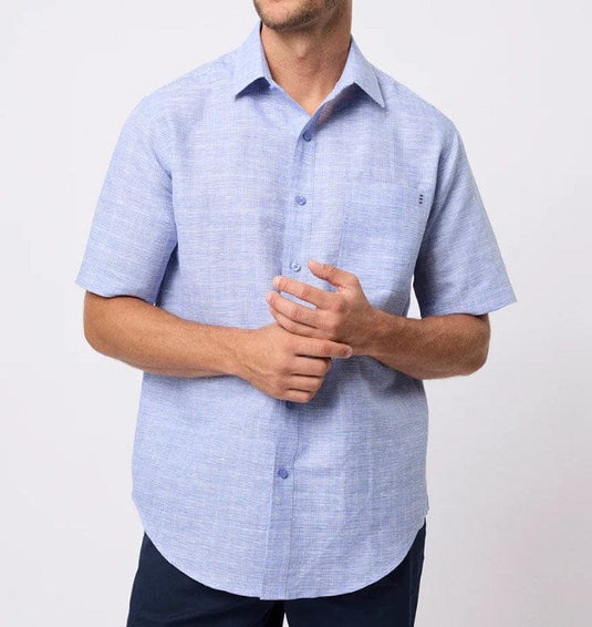 Breakaway Mens Foster Linen Shirt