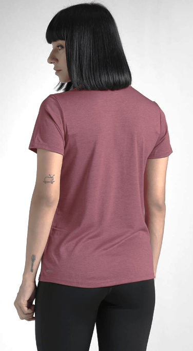 Puma Womens Essential Heather Tee - Raisin Heather