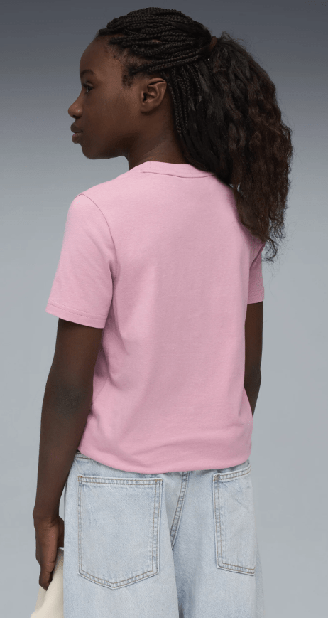 Puma Womens Essential Graphic Animal Graphic Girl Sports Tee