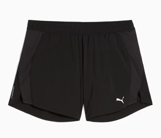 Puma Womens Run Velocity 5"  Short - Puma Black