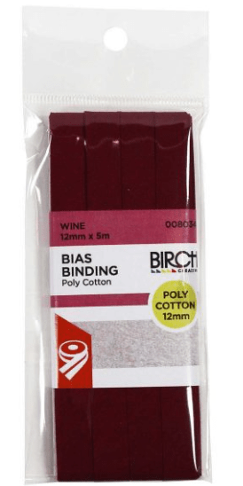 Load image into Gallery viewer, Birch Bias Binding Poly Cotton (12mm x 5m)
