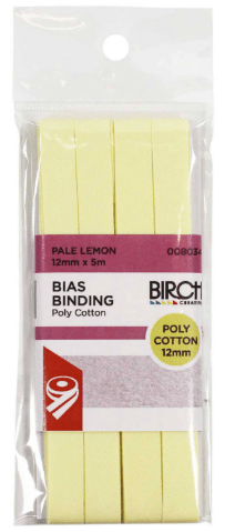 Load image into Gallery viewer, Birch Bias Binding Poly Cotton (12mm x 5m)

