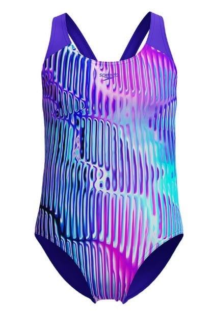 Speedo Girls Digital Allover Splashback One Piece