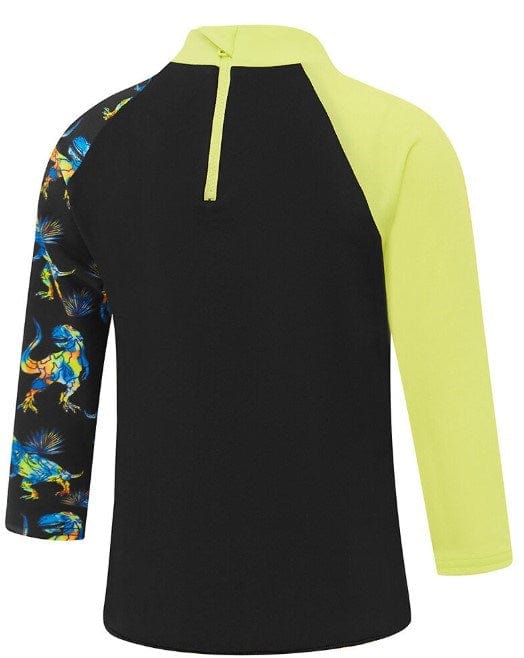 Speedo Boys Dinosaur Long Sleeve Rash Top