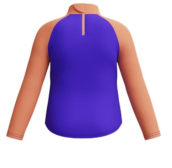 Load image into Gallery viewer, Speedo Girl Digital Long Sleeve Rash Top

