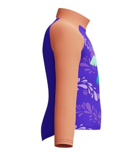 Load image into Gallery viewer, Speedo Girl Digital Long Sleeve Rash Top
