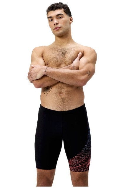 Speedo Mens Medley Logo Jammer