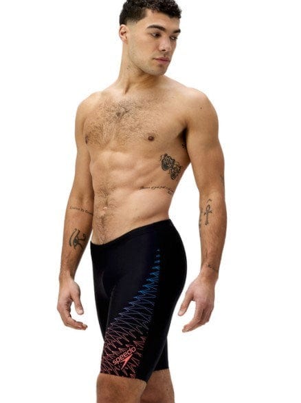 Load image into Gallery viewer, Speedo Mens Medley Logo Jammer
