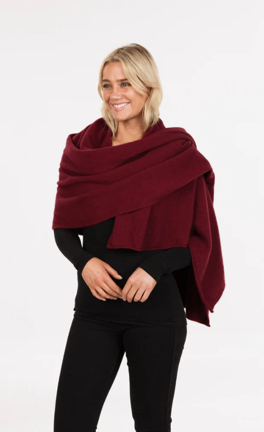 Native World Unisex Possum Merino Travel Wrap