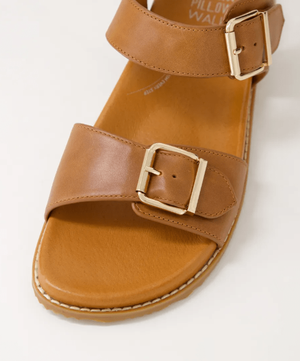 Load image into Gallery viewer, Ziera Womens Hastice Leather Sandals - Tan
