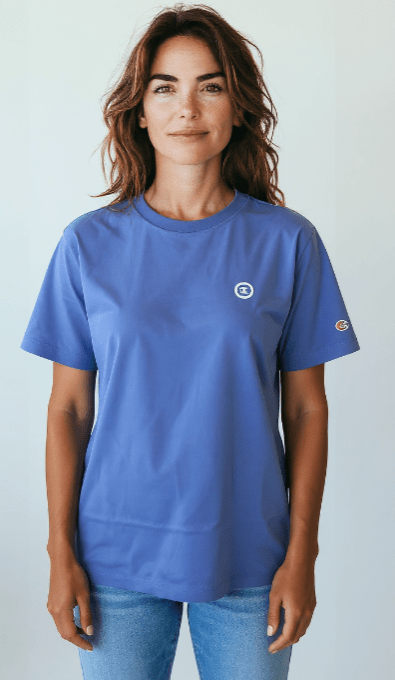 Champion Womens Legacy Tech Tee - Sail Way Navy