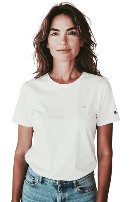 Champion Womens Legacy Tech Tee - Decadent Daisy