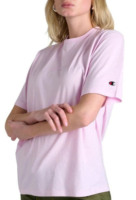 Champion Womens Tonal Short Sleeve Tee - Model Pink