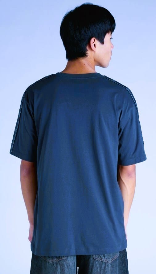 Load image into Gallery viewer, Champion Mens Lux Taping Tee - Deep Royal
