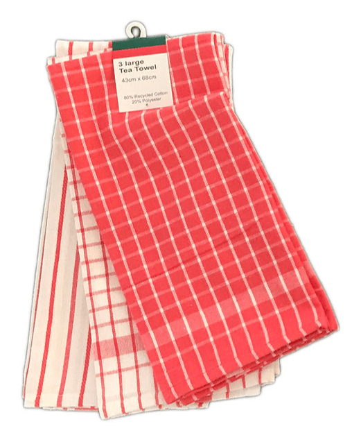 Load image into Gallery viewer, Invitation 3pk Large Cotton Tea Towels
