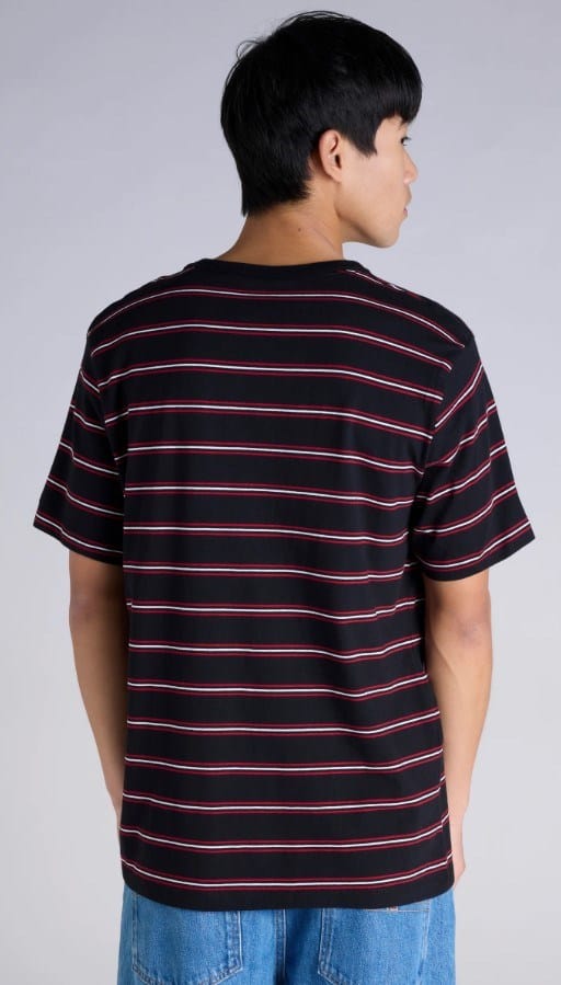 Load image into Gallery viewer, Champion Mens Script Stripe Tee
